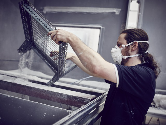 Salt spray corrosion testing chamber