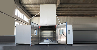 1200 Liters MIL STD 810 Blowing Rain Test Chamber Delivered